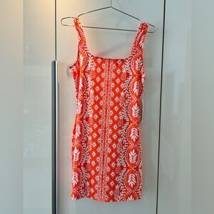 NWT Lily Pulitzer Larsa Coverup in Flamingo Feather XS